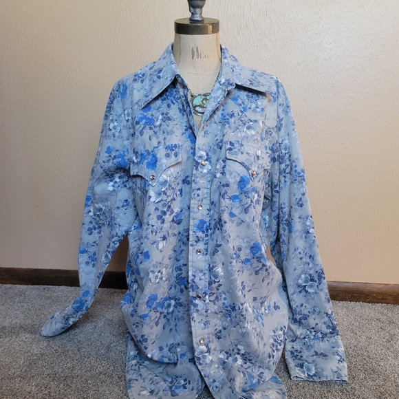 VINTAGE Western Shirt - Picture 2 of 5